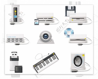 实用电子数码产品矢量素材